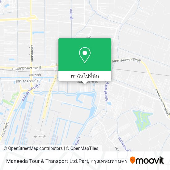 Maneeda Tour & Transport Ltd.Part แผนที่