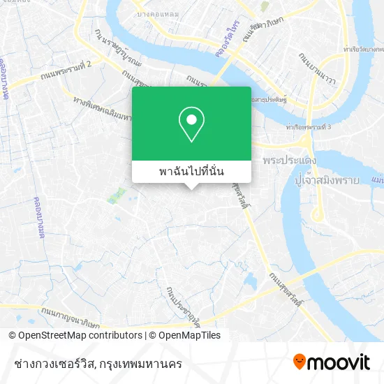 ช่างกวงเซอร์วิส แผนที่