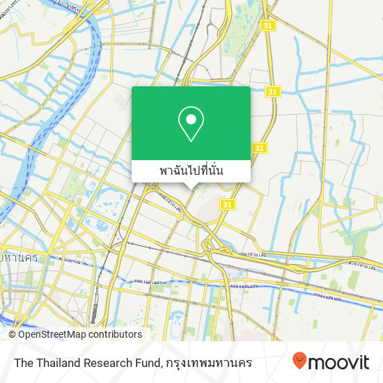 The Thailand Research Fund แผนที่
