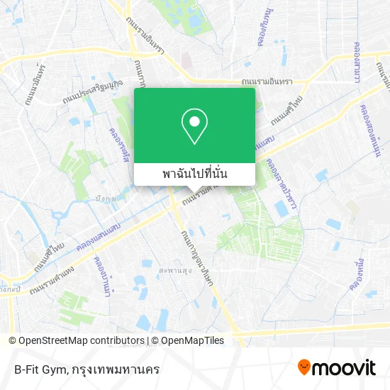 B-Fit Gym แผนที่