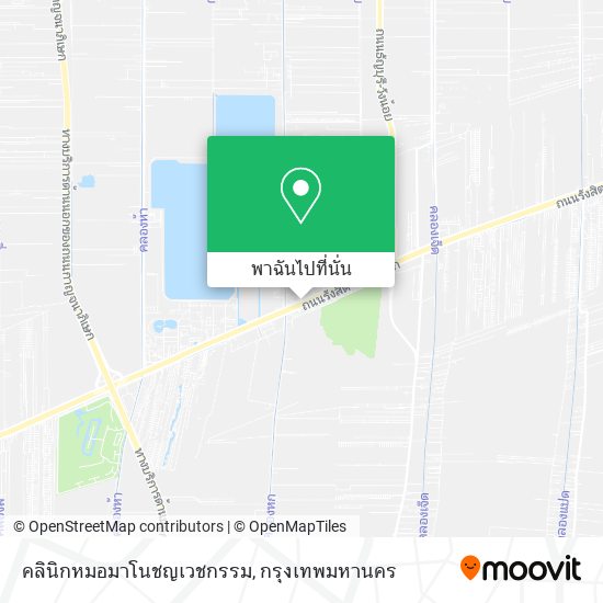 คลินิกหมอมาโนชญเวชกรรม แผนที่