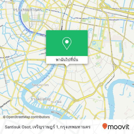 Santisuk Osot, เจริญราษฎร์ 1 แผนที่