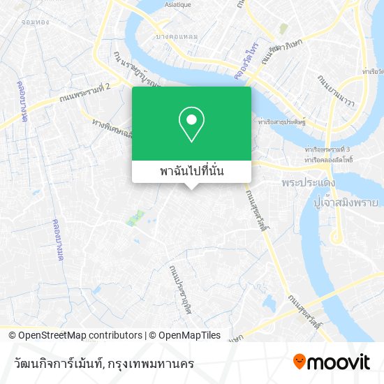 วัฒนกิจการ์เม้นท์ แผนที่