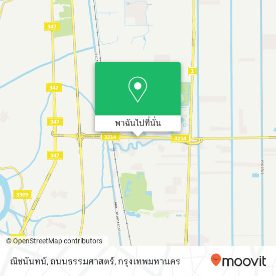 ณิชนันทน์, ถนนธรรมศาสตร์ แผนที่