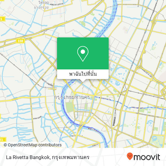 La Rivetta Bangkok แผนที่