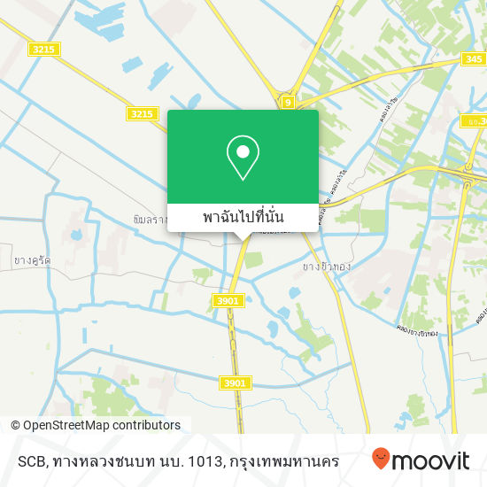 SCB, ทางหลวงชนบท นบ. 1013 แผนที่