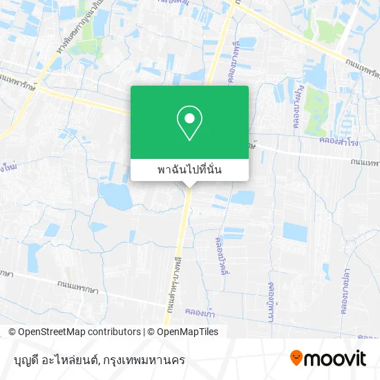 บุญดี อะไหล่ยนต์ แผนที่