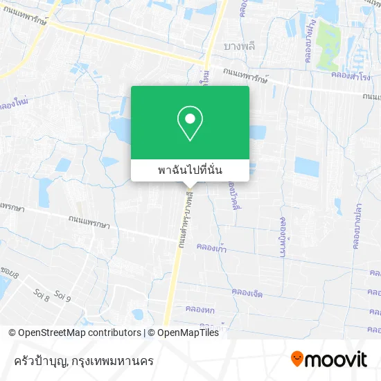 ครัวป้าบุญ แผนที่