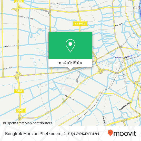 Bangkok Horizon Phetkasem, 4 แผนที่