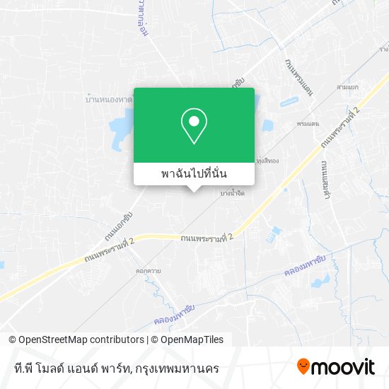 ที.พี โมลด์ แอนด์ พาร์ท แผนที่