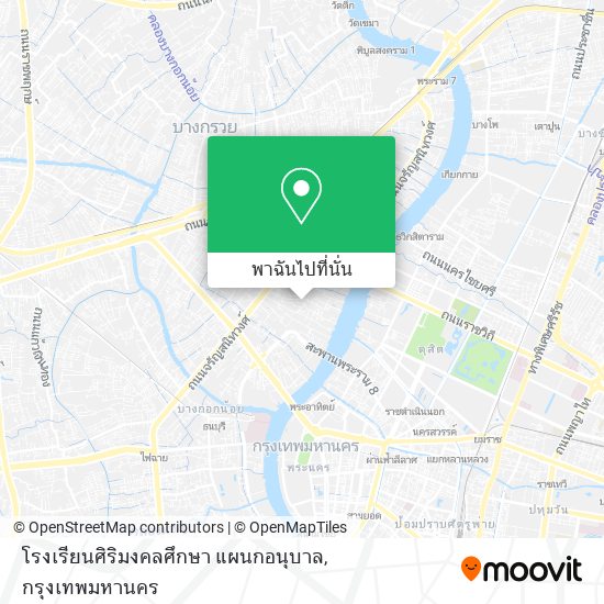 โรงเรียนศิริมงคลศึกษา แผนกอนุบาล แผนที่