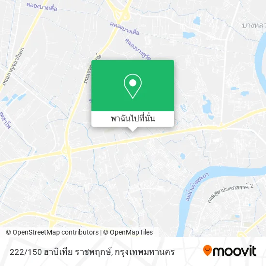 222/150 ฮาบิเทีย ราชพฤกษ์ แผนที่