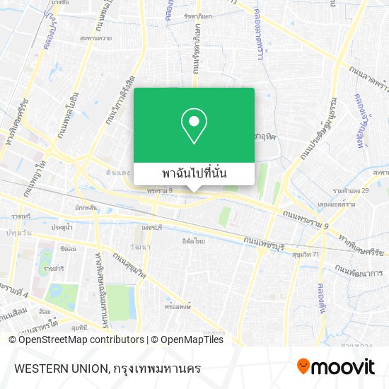 WESTERN UNION แผนที่