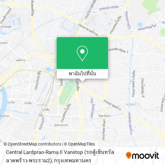 Central Lardprao-Rama II Vanstop (รถตู้เซ็นทรัลลาดพร้าว-พระราม2) แผนที่