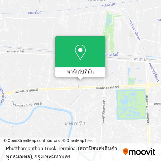 Phutthamonthon Truck Terminal (สถานีขนส่งสินค้าพุทธมณฑล) แผนที่