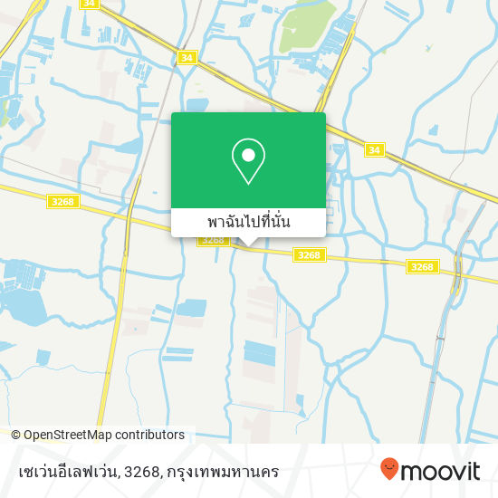 เซเว่นอีเลฟเว่น, 3268 แผนที่