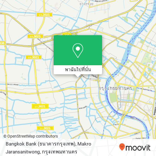 Bangkok Bank (ธนาคารกรุงเทพ), Makro Jaransanitwong แผนที่