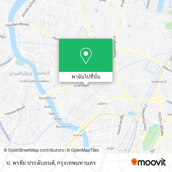 ป. พรชัย ประดับยนต์ แผนที่