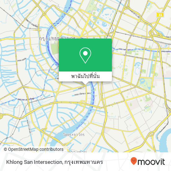 Khlong San Intersection แผนที่
