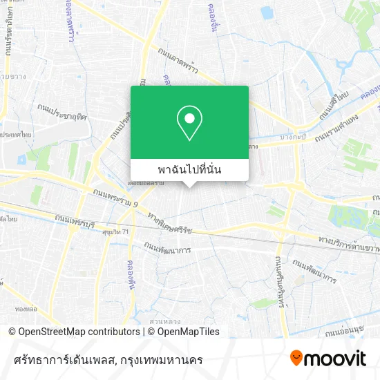 ศรัทธาการ์เด้นเพลส แผนที่