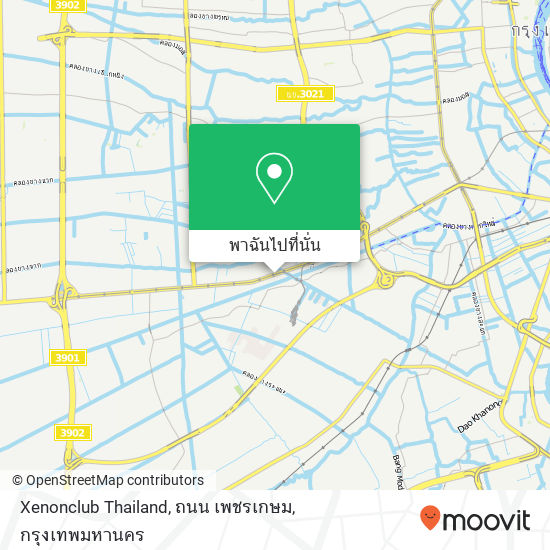 Xenonclub Thailand, ถนน เพชรเกษม แผนที่