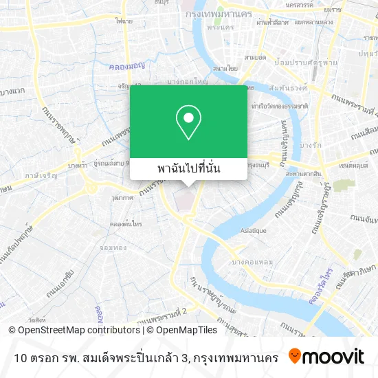 10 ตรอก รพ. สมเด็จพระปิ่นเกล้า 3 แผนที่
