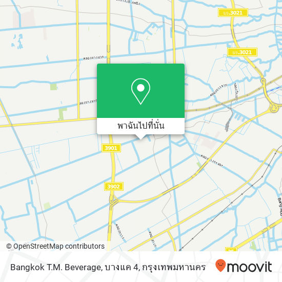 Bangkok T.M. Beverage, บางแค 4 แผนที่