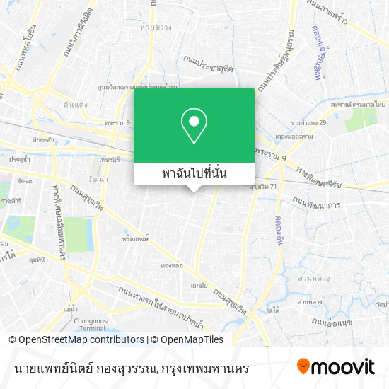 นายแพทย์นิตย์ กองสุวรรณ แผนที่