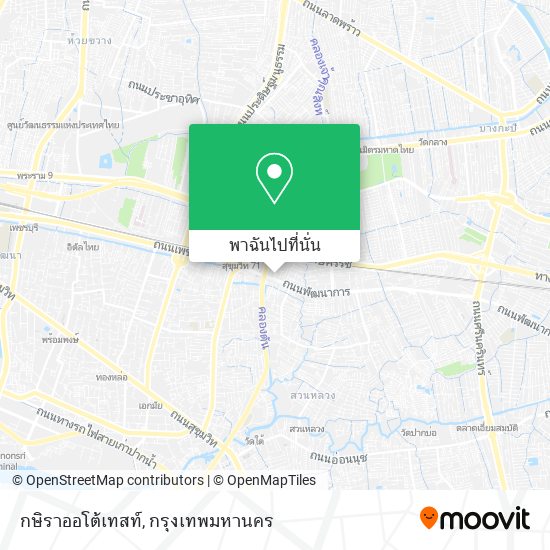 กษิราออโต้เทสท์ แผนที่