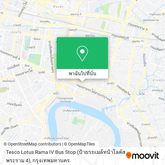 Tesco Lotus Rama IV Bus Stop (ป้ายรถเมล์หน้าโลตัส พระราม 4) แผนที่