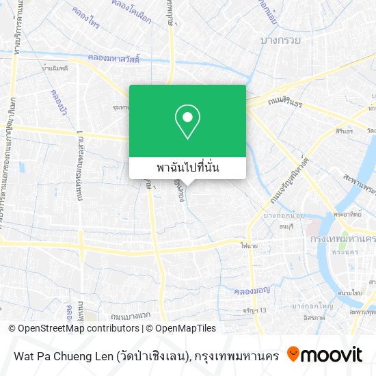 Wat Pa Chueng Len (วัดป่าเชิงเลน) แผนที่