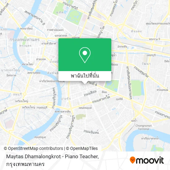 Maytas Dhamalongkrot - Piano Teacher แผนที่
