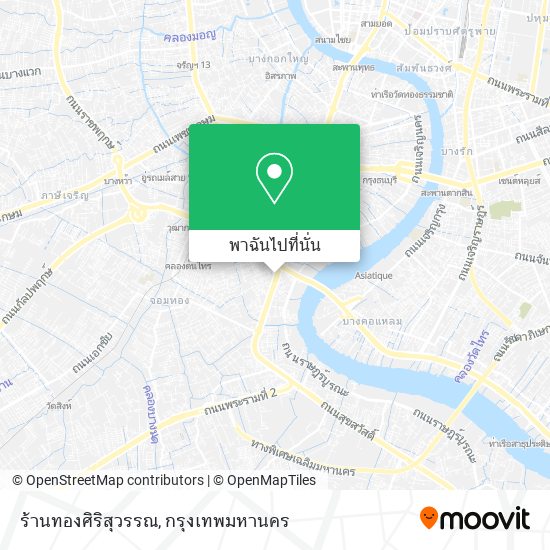 ร้านทองศิริสุวรรณ แผนที่