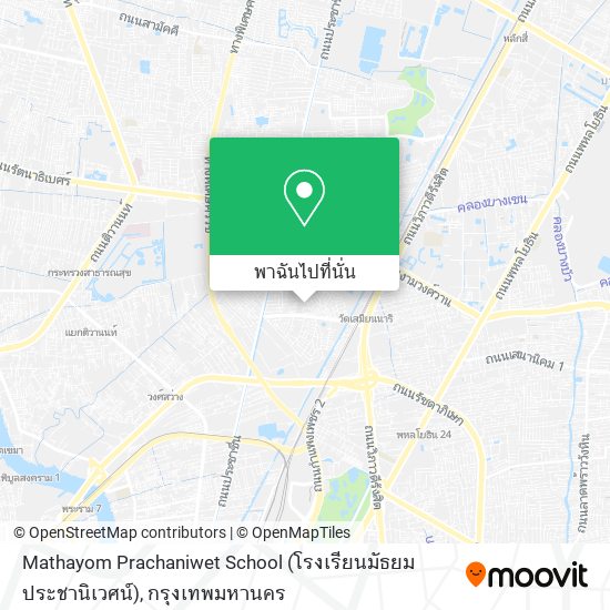 Mathayom Prachaniwet School (โรงเรียนมัธยมประชานิเวศน์) แผนที่