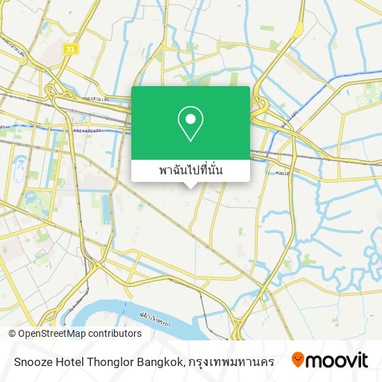 Snooze Hotel Thonglor Bangkok แผนที่