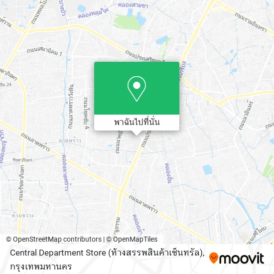 Central Department Store (ห้างสรรพสินค้าเซ็นทรัล) แผนที่