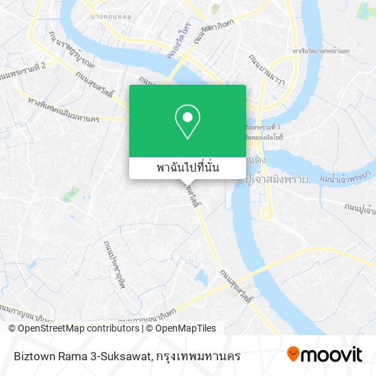 Biztown Rama 3-Suksawat แผนที่