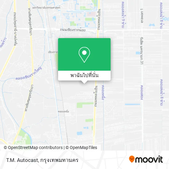 T.M. Autocast แผนที่