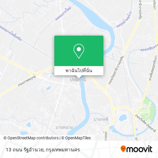 13 ถนน รัฐอำนวย แผนที่
