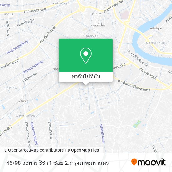 46/98 สะพานชิชา 1 ซอย 2 แผนที่