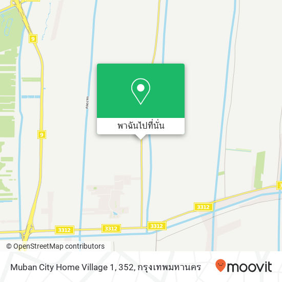 Muban City Home Village 1, 352 แผนที่