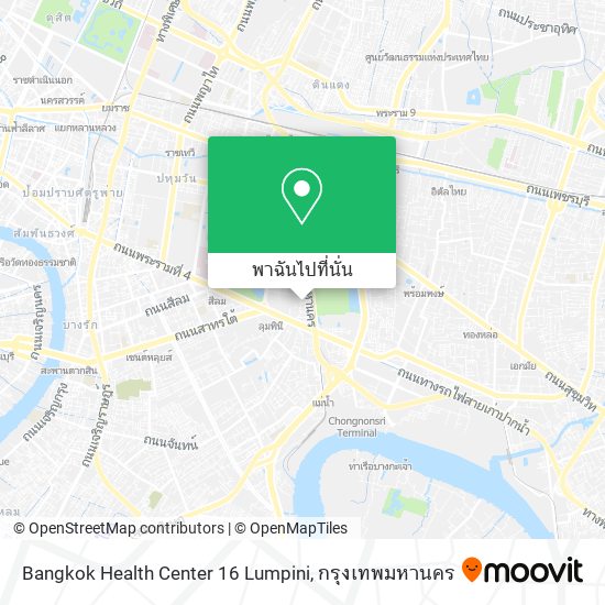 Bangkok Health Center 16 Lumpini แผนที่