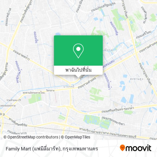 Family Mart (แฟมิลี่มาร์ท) แผนที่