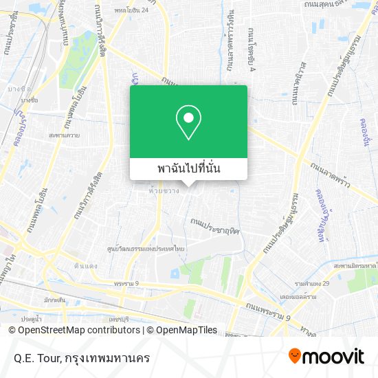 Q.E. Tour แผนที่