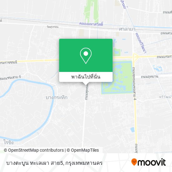 บางตะบูน ทะเลเผา สาย5 แผนที่