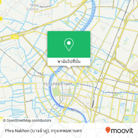 Phra Nakhon (บางลำภู) แผนที่