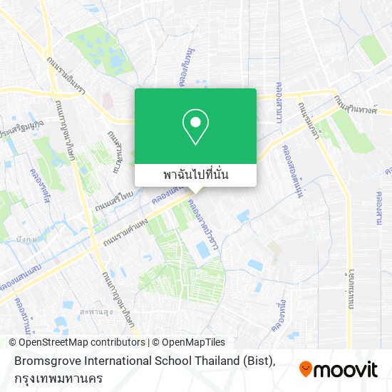 Bromsgrove International School Thailand (Bist) แผนที่