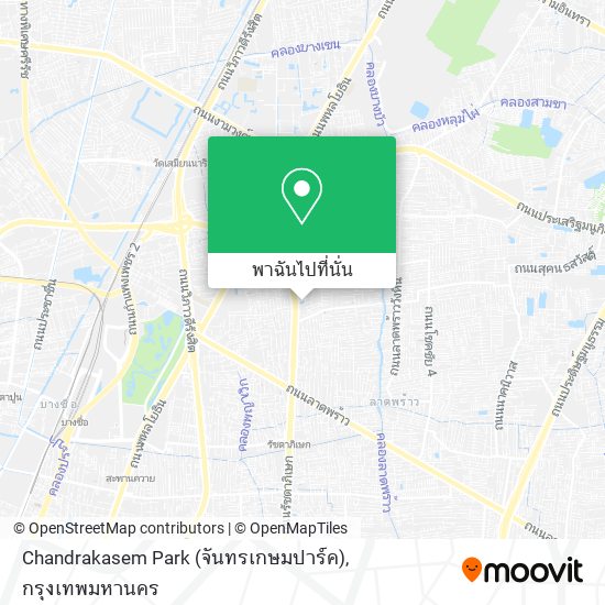 Chandrakasem Park (จันทรเกษมปาร์ค) แผนที่