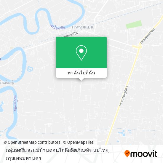 กลุ่มสตรีและแม่บ้านดอนไก่ดีผลิตภัณฑ์ขนมไทย แผนที่