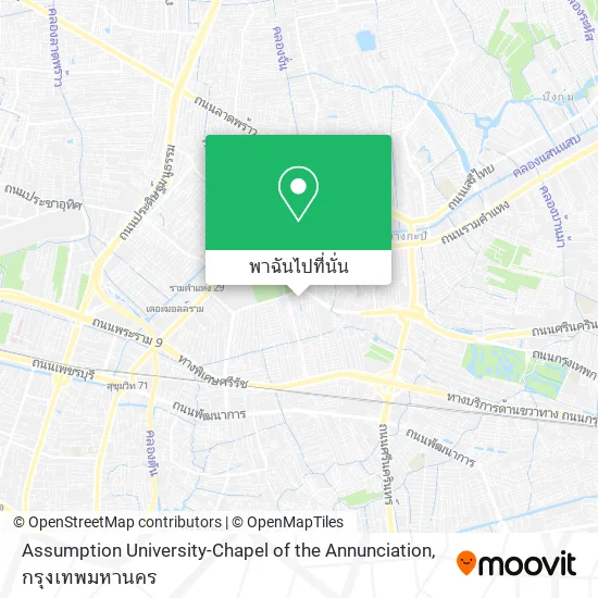 Assumption University-Chapel of the Annunciation แผนที่